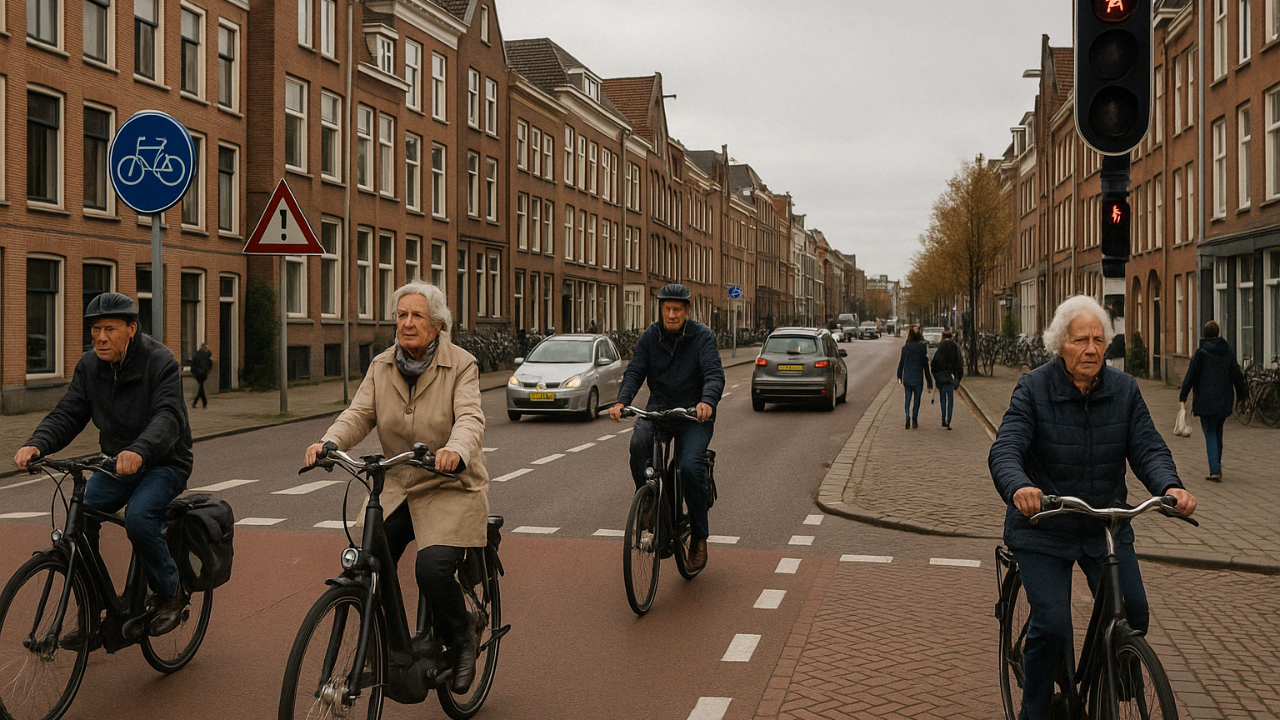 Hollanda’da Trafik Kazası Ölümleri 25 Yılda %42 Azaldı