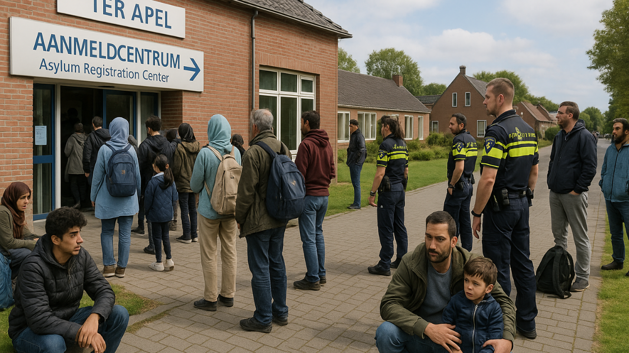 Hollanda'ya Sığınma Başvuruları Yarı Yarıya Düştü!