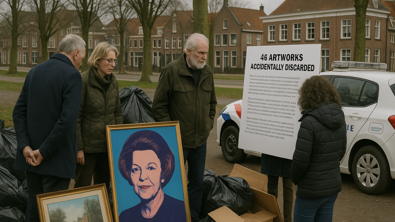 Hollanda’da Büyük Sanat Skandalı: 46 Eser Yanlışlıkla Çöpe Atıldı