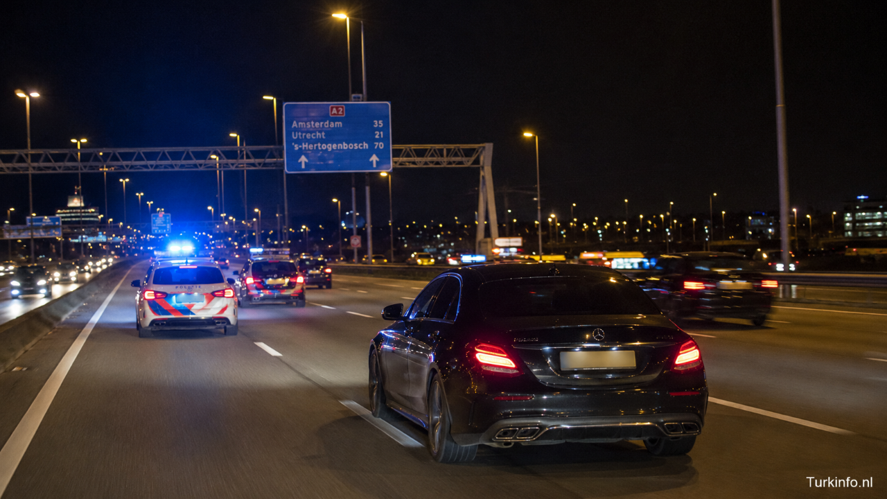 A2 Otoyolunda 240 Kilometre Hız Yapan Sürücü Yakalandı