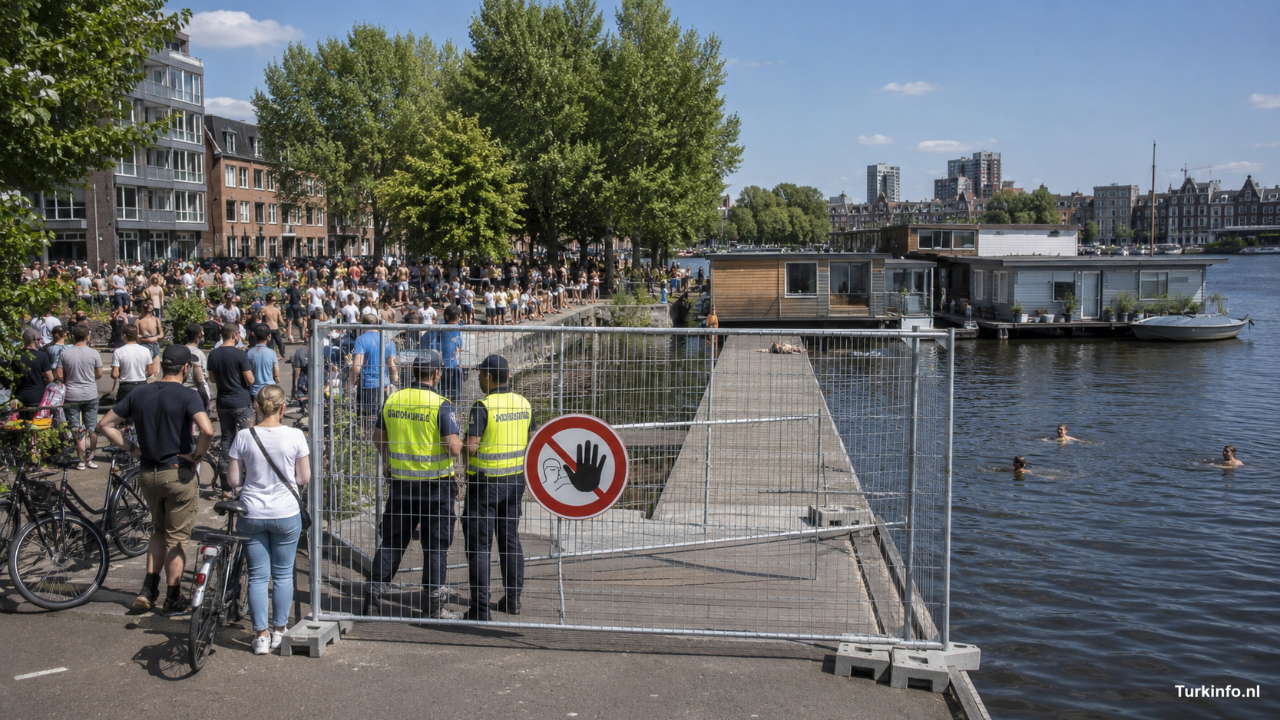 Amsterdam’daki Yüzme İskelesi Tartışması Mahkemeye Taşındı