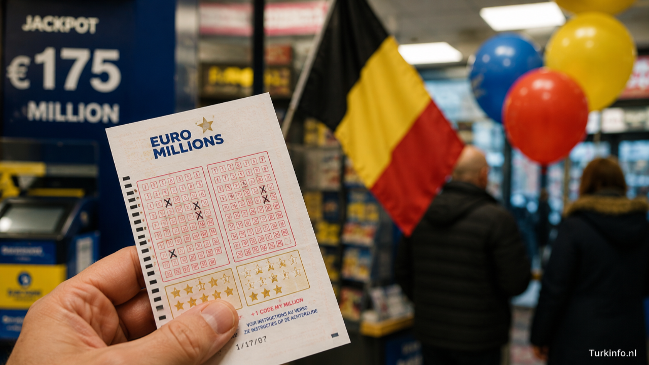 Belçika’da EuroMillions Rekoru: 175 Milyon Euro Tek Bilete Çıktı