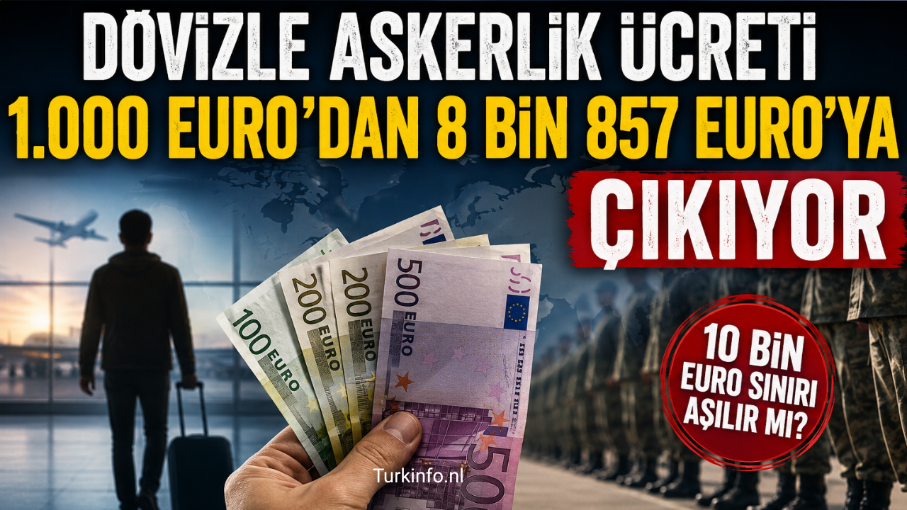 Dövizle Askerlikte Şok Artış: Temmuz Zammıyla Ücret 8.857 Euro’ya Dayandı, 10 Bin Euro Sınırı Kapıda