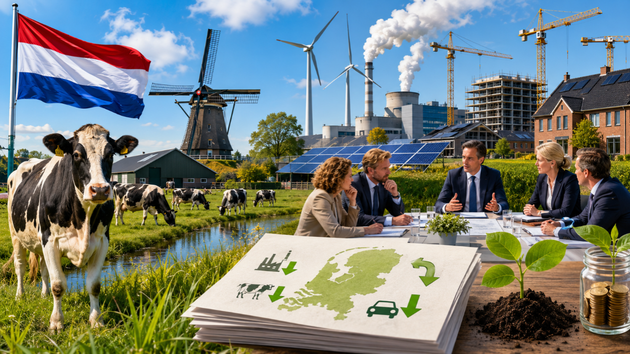 Hollanda'da Azot Krizinde Tarihi Karar: 20 Milyar Euroluk Plan Çiftçileri ve İnşaat Sektörünü Değiştirecek