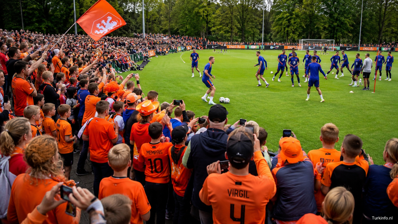 Hollanda’da Dünya Kupası Heyecanı Zirvede: Taraftarlar Oranje’yi Şampiyon Görüyor
