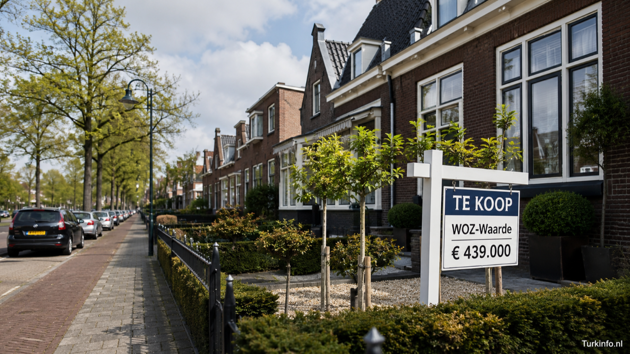 Hollanda'da Ev Değerleri Rekor Kırdı: Ortalama WOZ 439 Bin Euro'ya Yükseldi