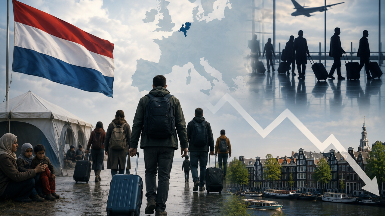 Hollanda'da Göçte Üç Yıldır Düşüş: Sığınmacı ve Nitelikli Göçmen Sayısı Geriledi