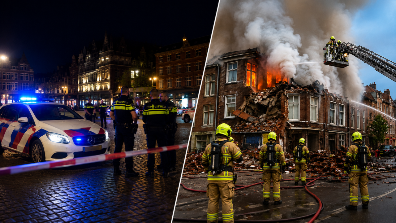 Hollanda’da Korkutan Gece: Lahey’de Bıçaklı Saldırılar, Rotterdam’da Yangın Faciası