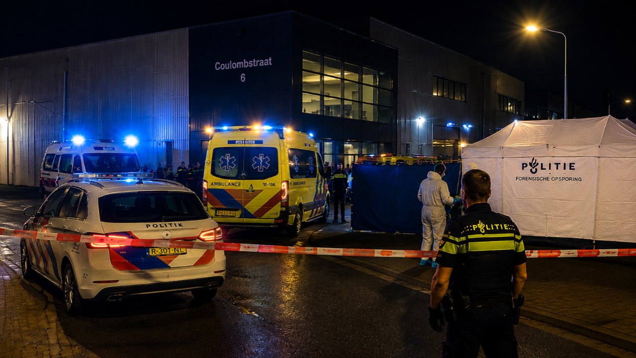 Hollanda'da Şirket Binasında Kanlı Saldırı: 1 Kişi Hayatını Kaybetti, Bölge Ablukaya Alındı