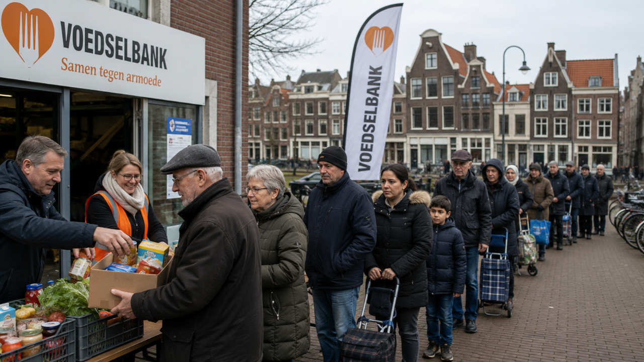 Hollanda'da Yoksulluk Büyüyor: Gıda Yardımı Alanların Sayısı Yeniden Arttı