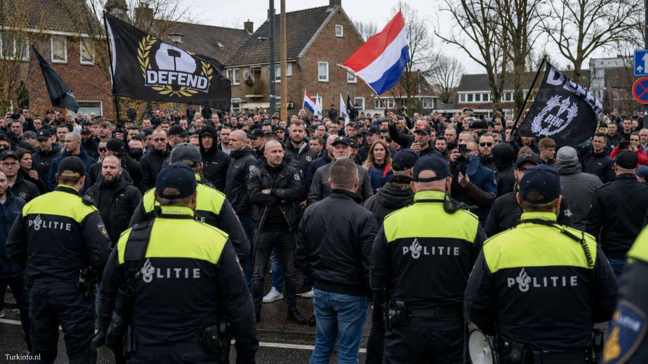 Hollanda’daki Sığınma Merkezi Protestolarında Organize Ağ İddiası