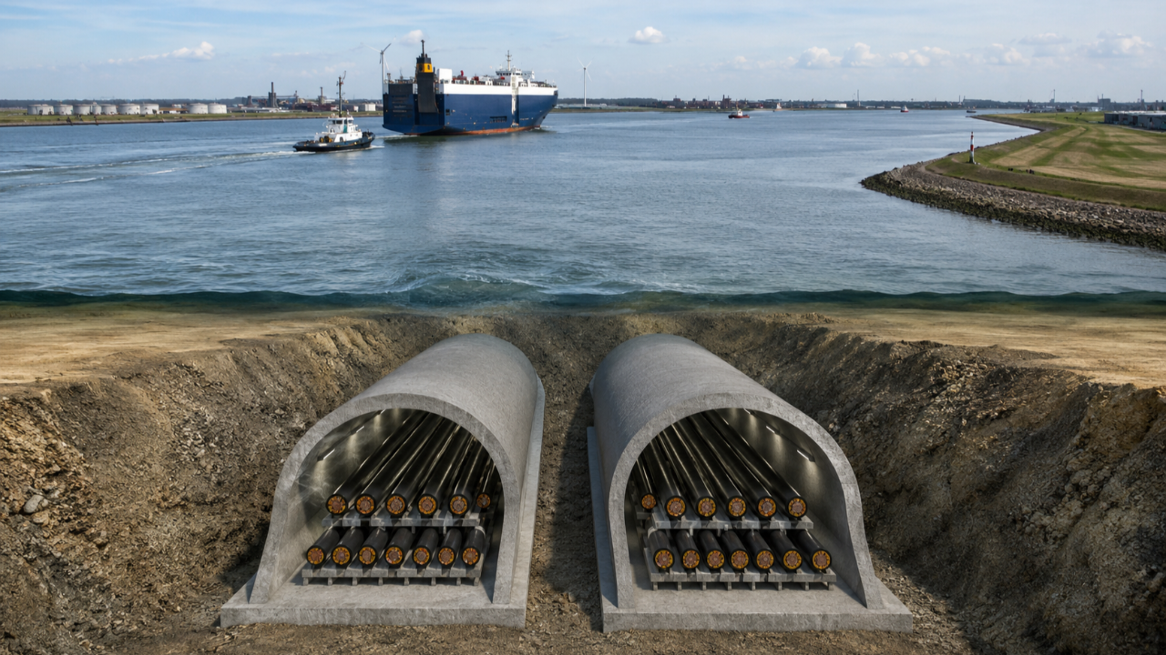 Hollanda’dan 1,5 Milyar Avroluk Dev Enerji Hamlesi: Batı Scheldt’in Altına Tünel Geliyor