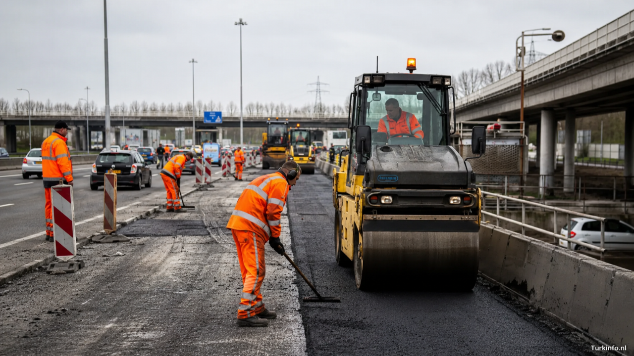Kuzey Hollanda’da Yol Bakım Projeleri Tehlikede