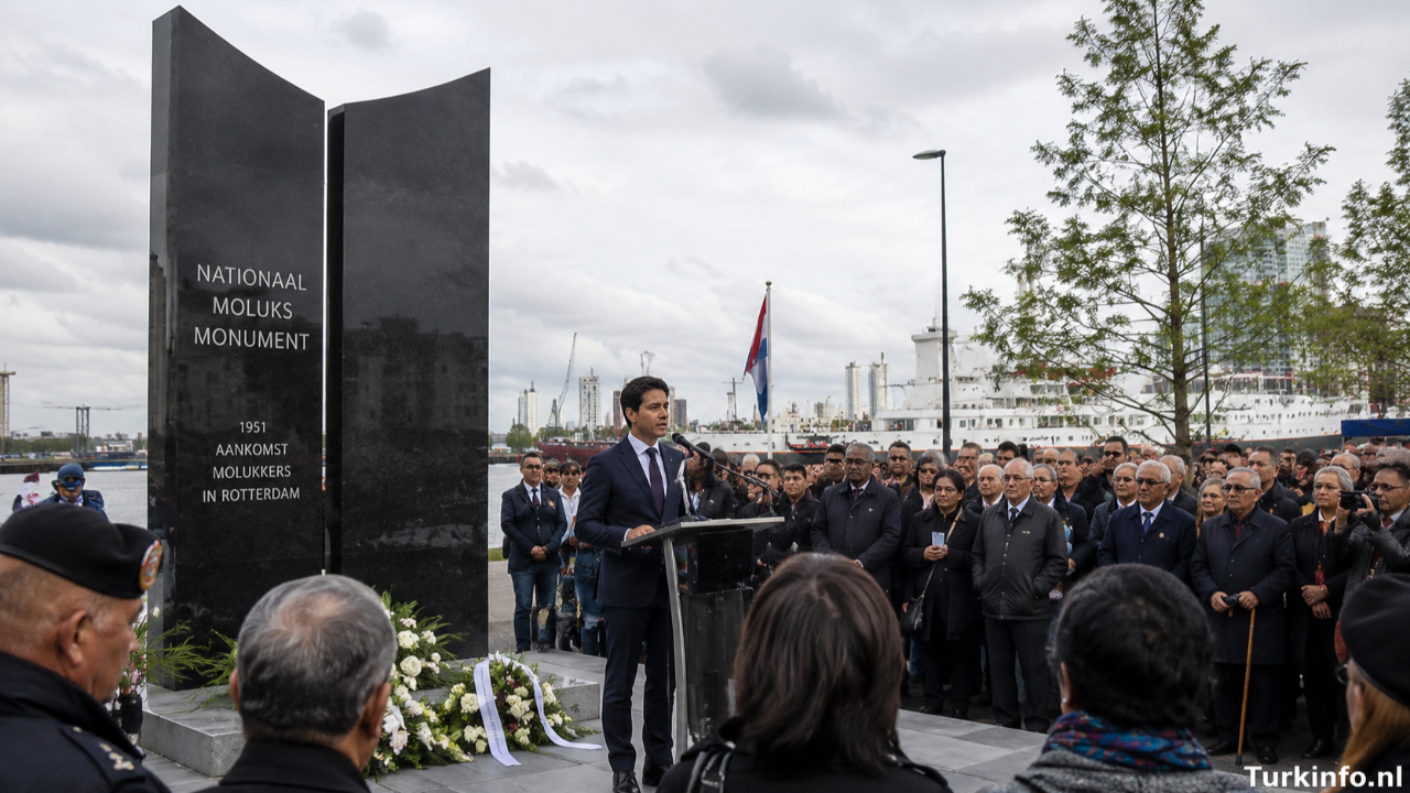 Rotterdam’daki Moluk Anıtı Açılışında Gözler Hükümetin Olası Özründe