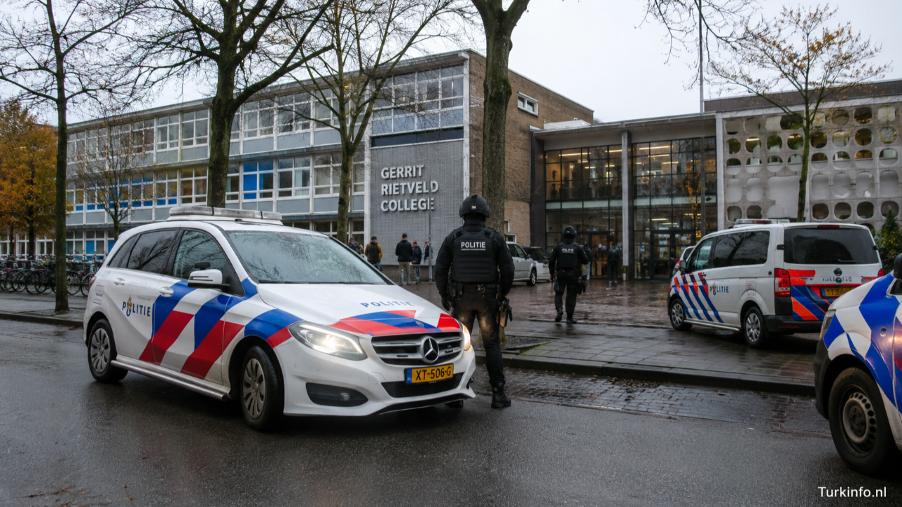 Utrecht'te Okulda Silah İhbarı Asılsız Çıktı