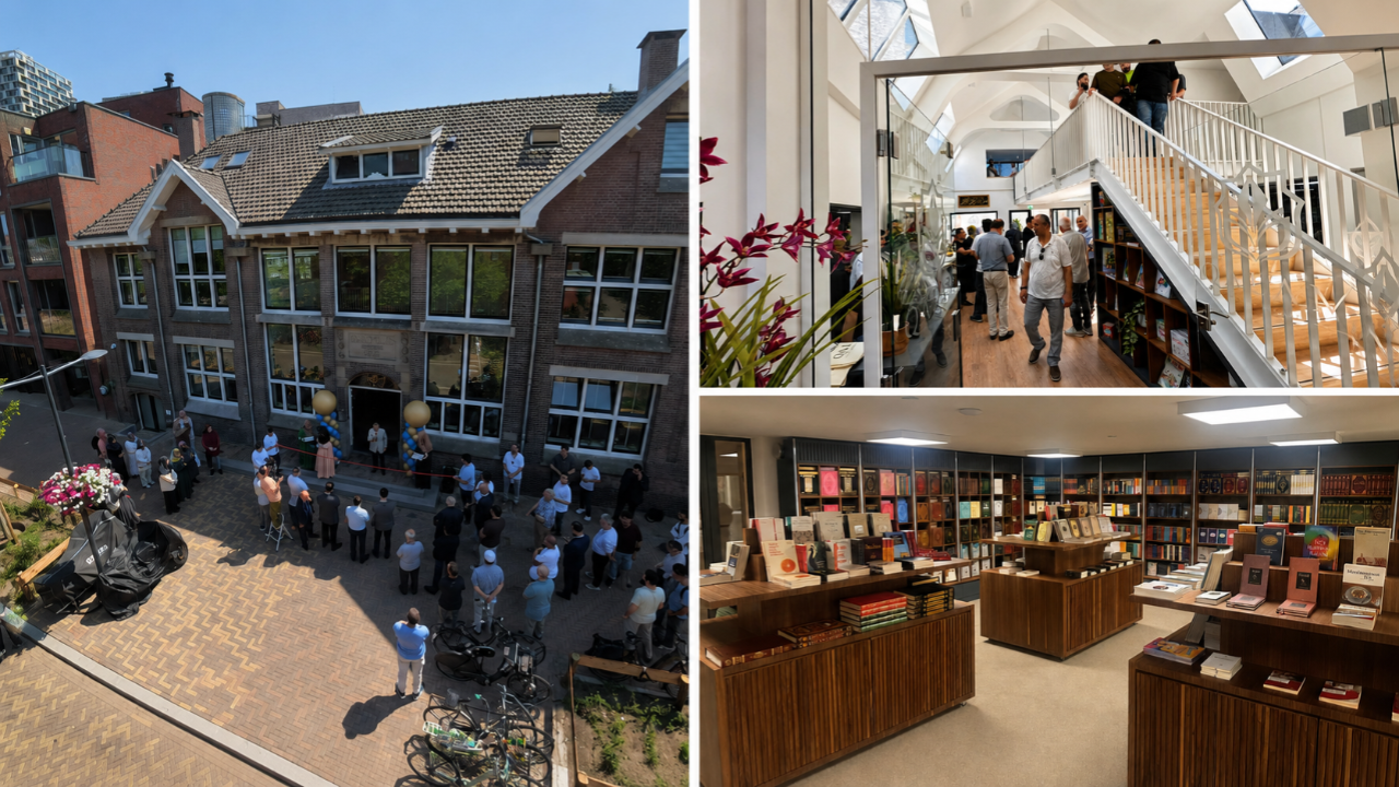 Utrecht'te Tarihi Binaya Yeni Hayat: Qalam Books & Cafe Kapılarını Açtı
