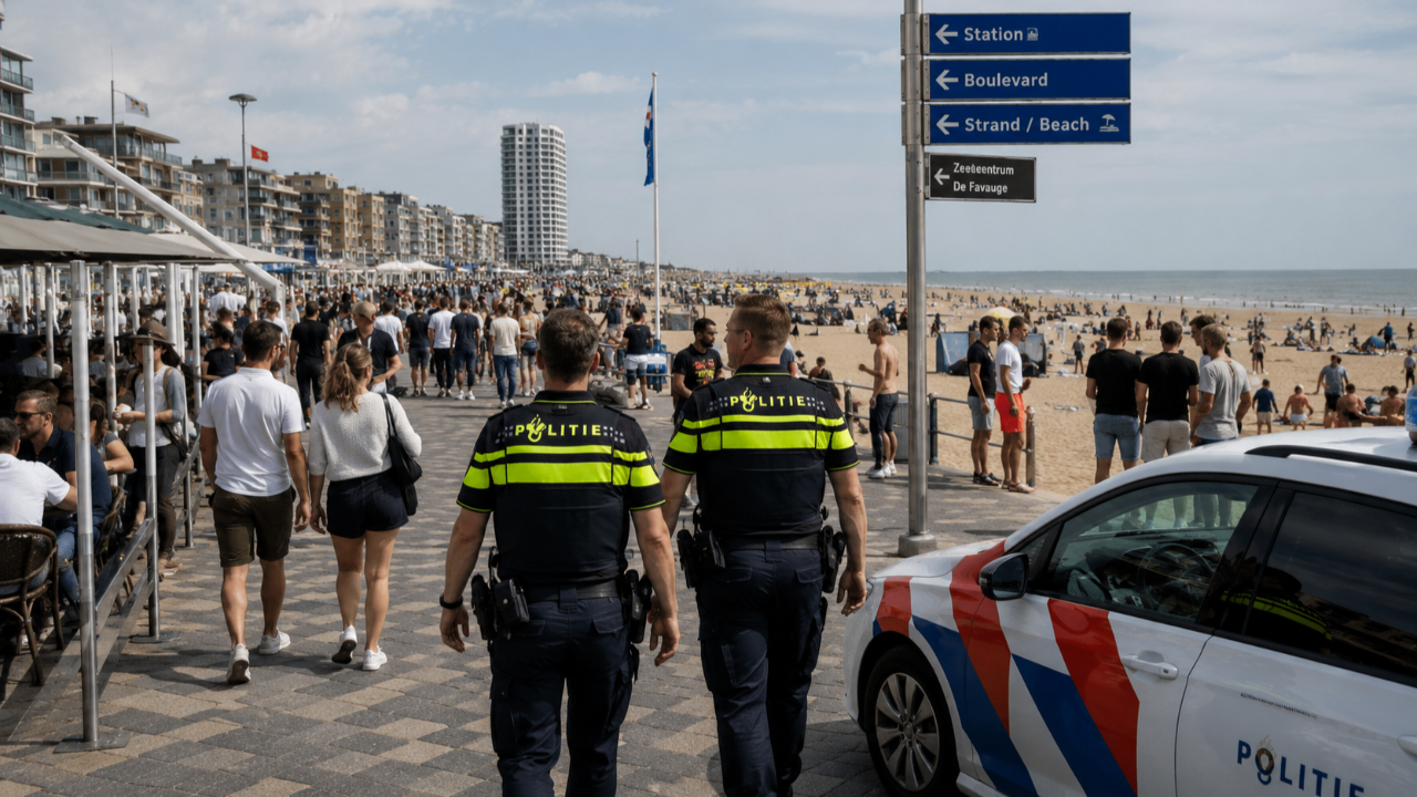 Zandvoort’ta Güvenlik Alarmı: Sahil ve Bulvar Risk Bölgesi İlan Edildi