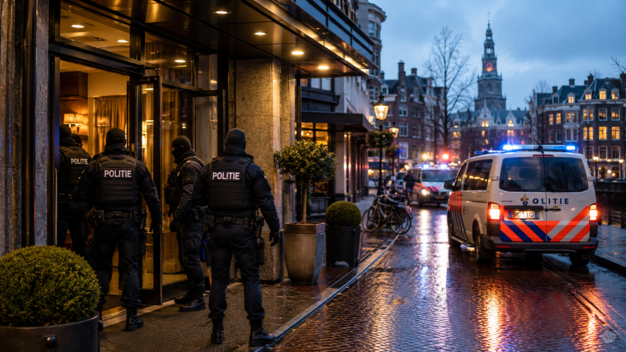 Amsterdam'da Suikast Son Anda Engellendi: Otelde Yakalanan 3 Genç Şoke Etti