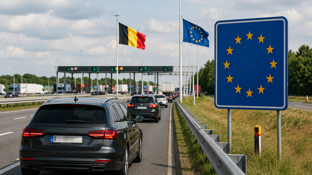 Belçika'dan Geçecek Sürücülere Kötü Haber: 2027'de 100 Euroluk Yol Ücreti Geliyor