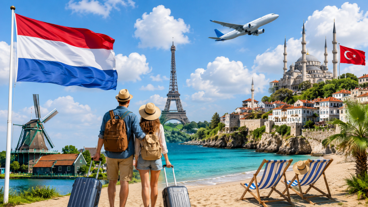 Hollandalılar Rekor Kırdı: Geçen Yaz 21,9 Milyon Tatil Yapıldı, Türkiye İlk Tercihler Arasında
