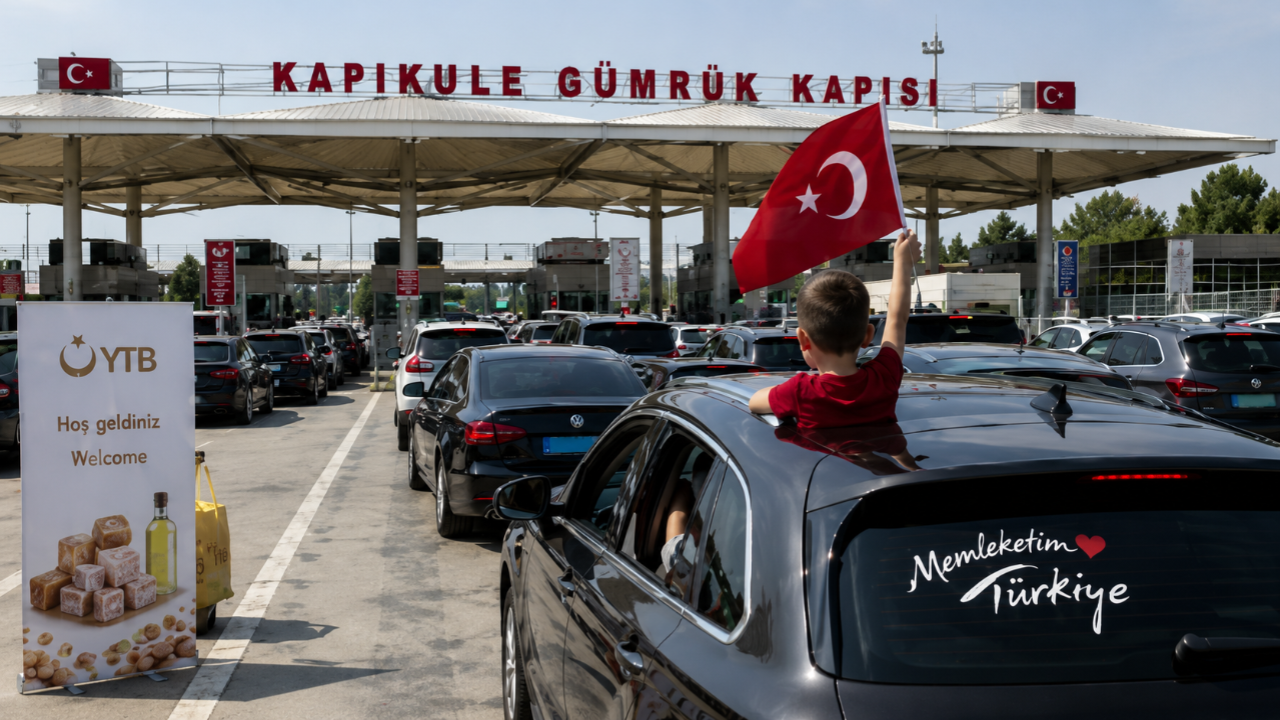 Kapıkule'de Gurbetçi Yoğunluğu Zirvede: Türkiye'ye Kavuşan Vatandaşlar Duygularını Paylaştı