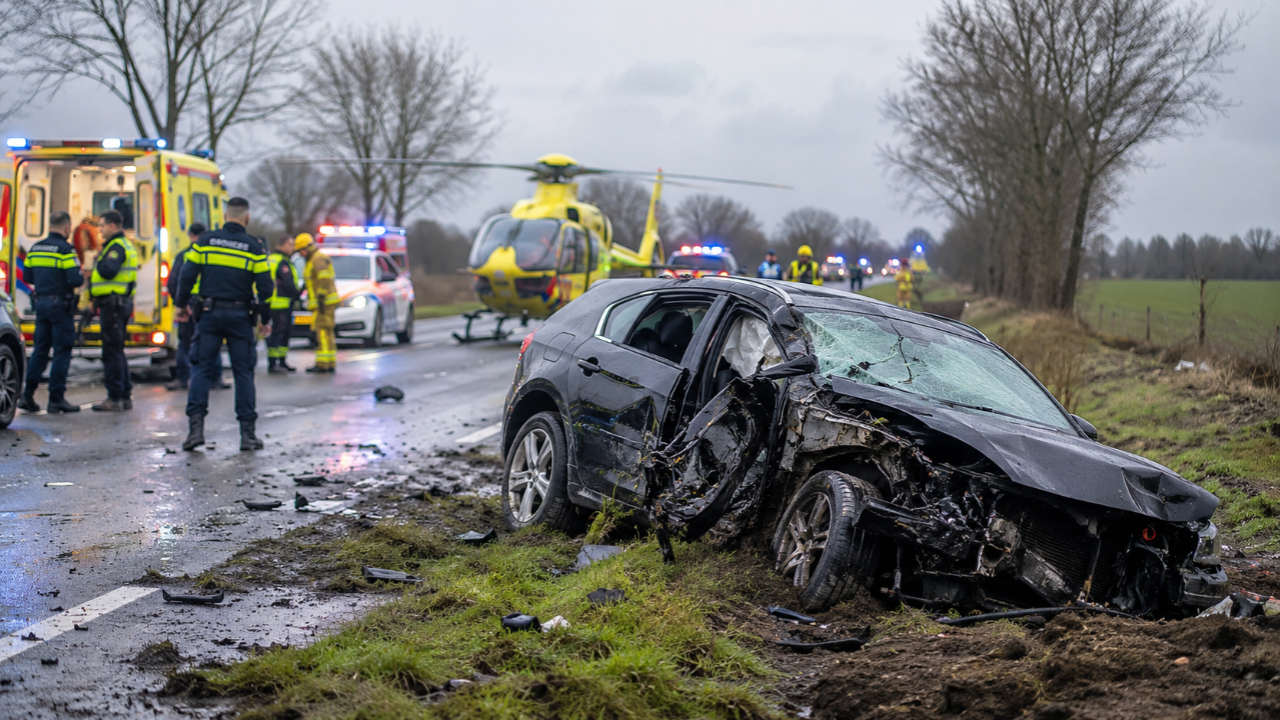 Limburg'da Feci Trafik Kazası: 4 Kişi Hayatını Kaybetti, Bölge Alarm Durumuna Geçti