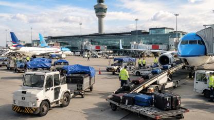 Schiphol'de Büyük Değişim: Bagaj Hizmetlerini Artık Sadece 3 Şirket Yürütecek